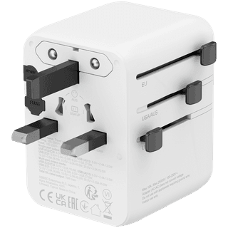 CANYON Travel Adapter OnTour 70 EU/UK/US/AUS 70W White