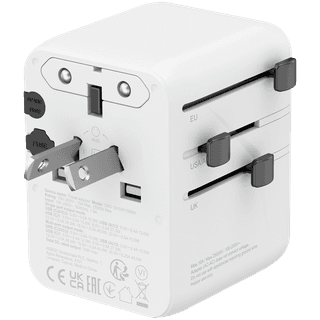 CANYON Travel Adapter OnTour 70 EU/UK/US/AUS 70W White