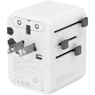 CANYON Travel Adapter OnTour 70 EU/UK/US/AUS 70W White