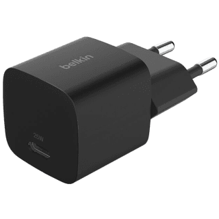 BELKIN 25W USB-C PD WALL CHARGER WITH PPS, BLK
