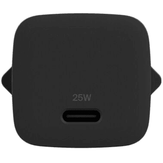 BELKIN 25W USB-C PD WALL CHARGER WITH PPS, BLK