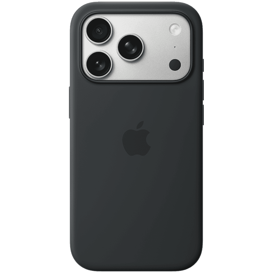 iPhone 17 Pro Silicone Case with MagSafe - Black