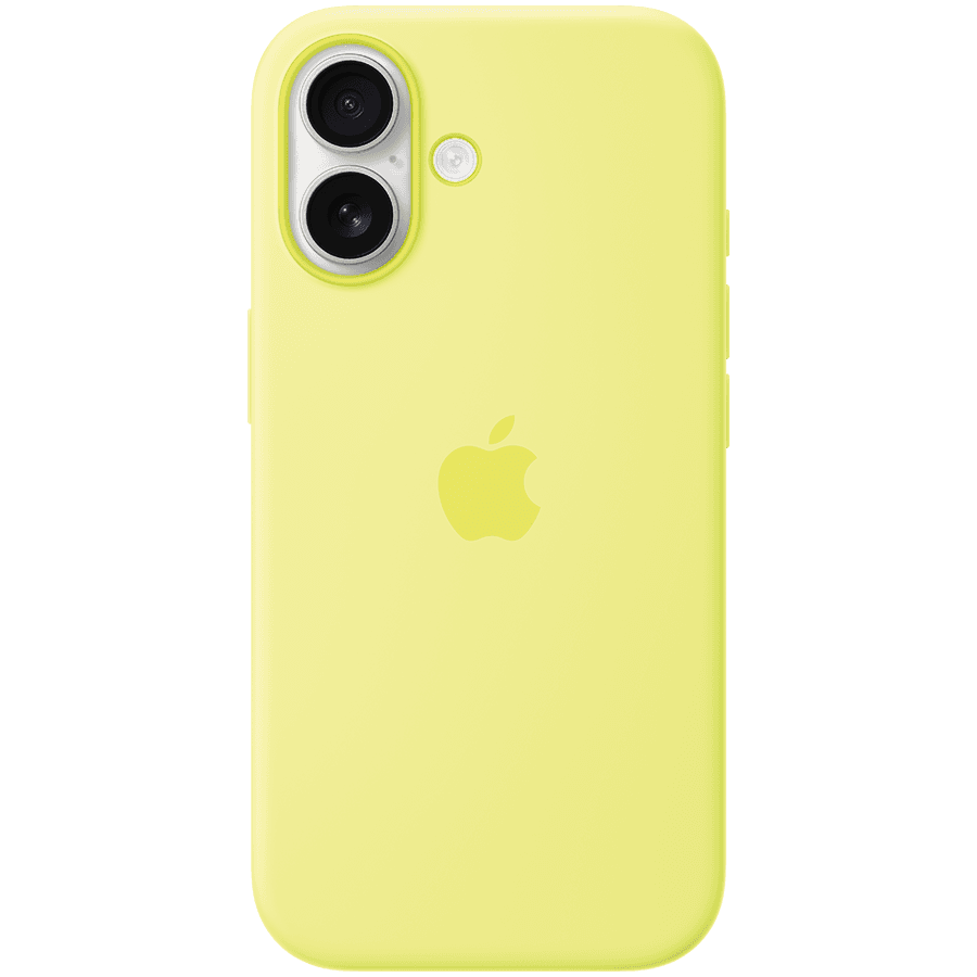 iPhone 17 Silicone Case with MagSafe - Neon Yellow