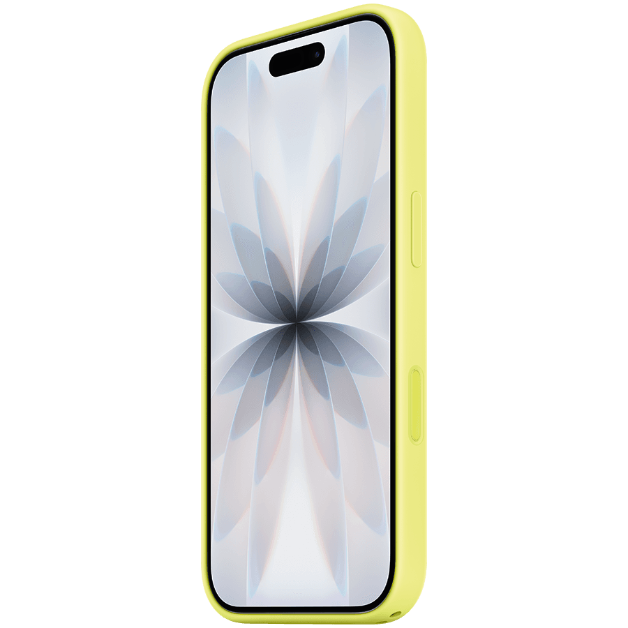 iPhone 17 Silicone Case with MagSafe - Neon Yellow 2