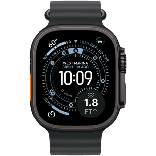 Apple Watch Ultra 3 GPS + Cellular 49mm Black Titanium Case with Black Ocean Band