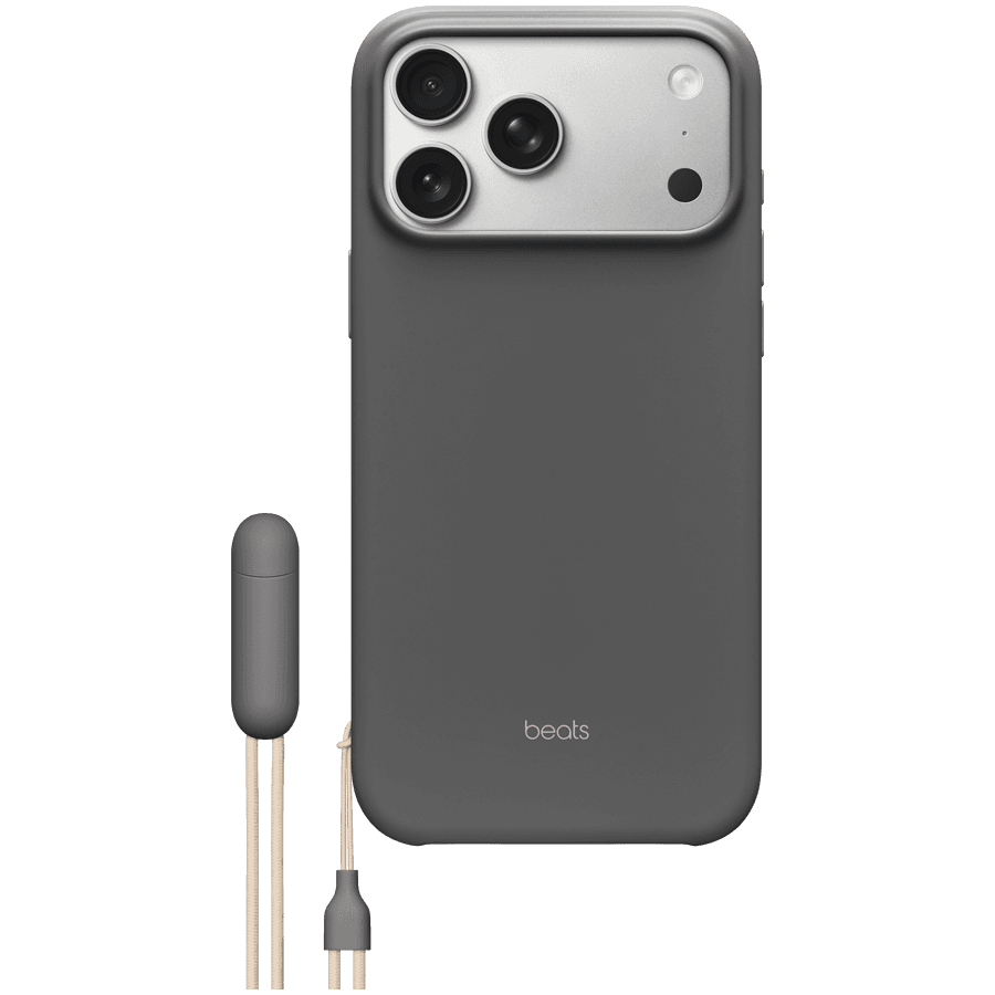 Beats iPhone 17 Pro Max Kickstand Case with MagSafe and Camera Control - Granite Gray