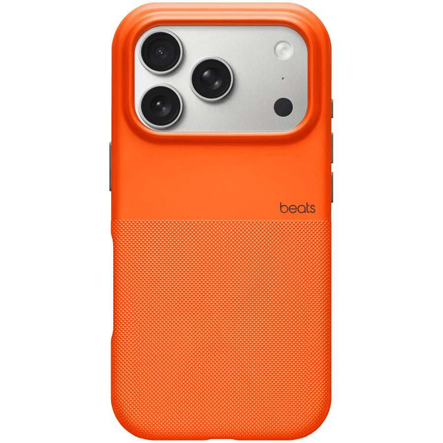 Beats iPhone 17 Pro Rugged Case with MagSafe and Camera Control - Sierra Orange