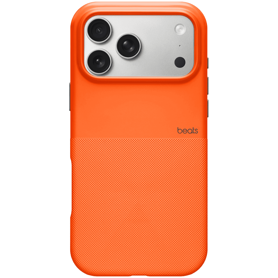 Beats iPhone 17 Pro Max Rugged Case with MagSafe and Camera Control - Sierra Orange