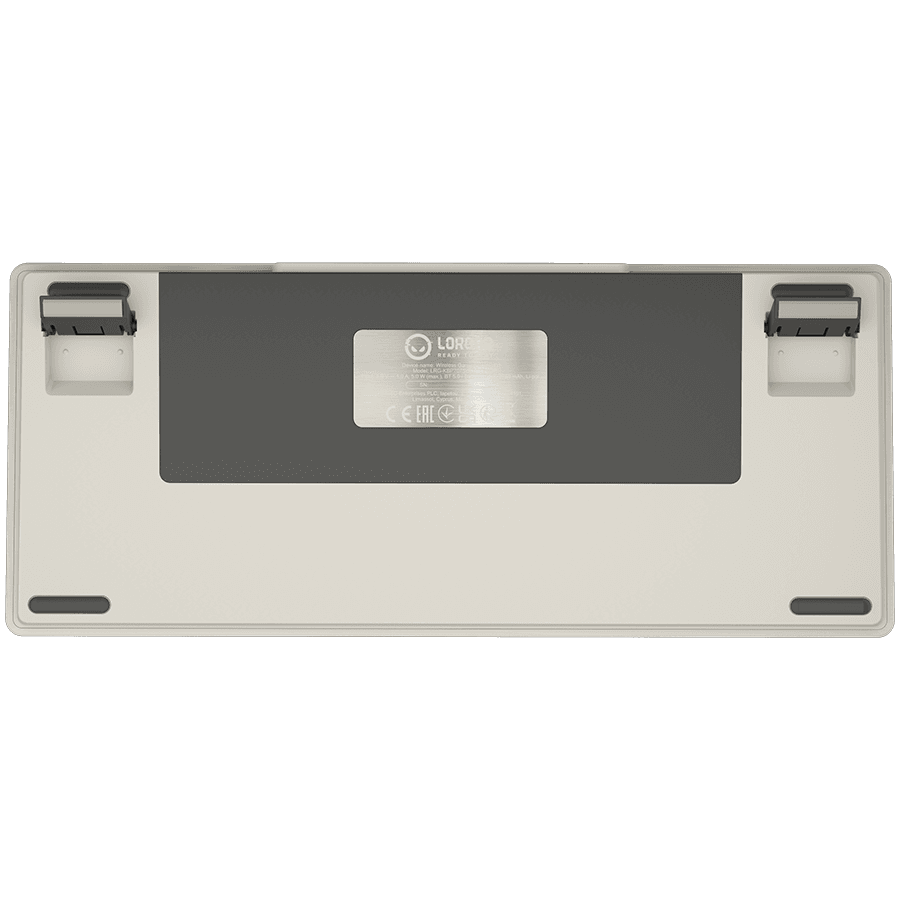 LORGAR KBP7075W, Wireless 75% Mechanical Gaming Keyboard Pro, Beige, EN/RU layout 8