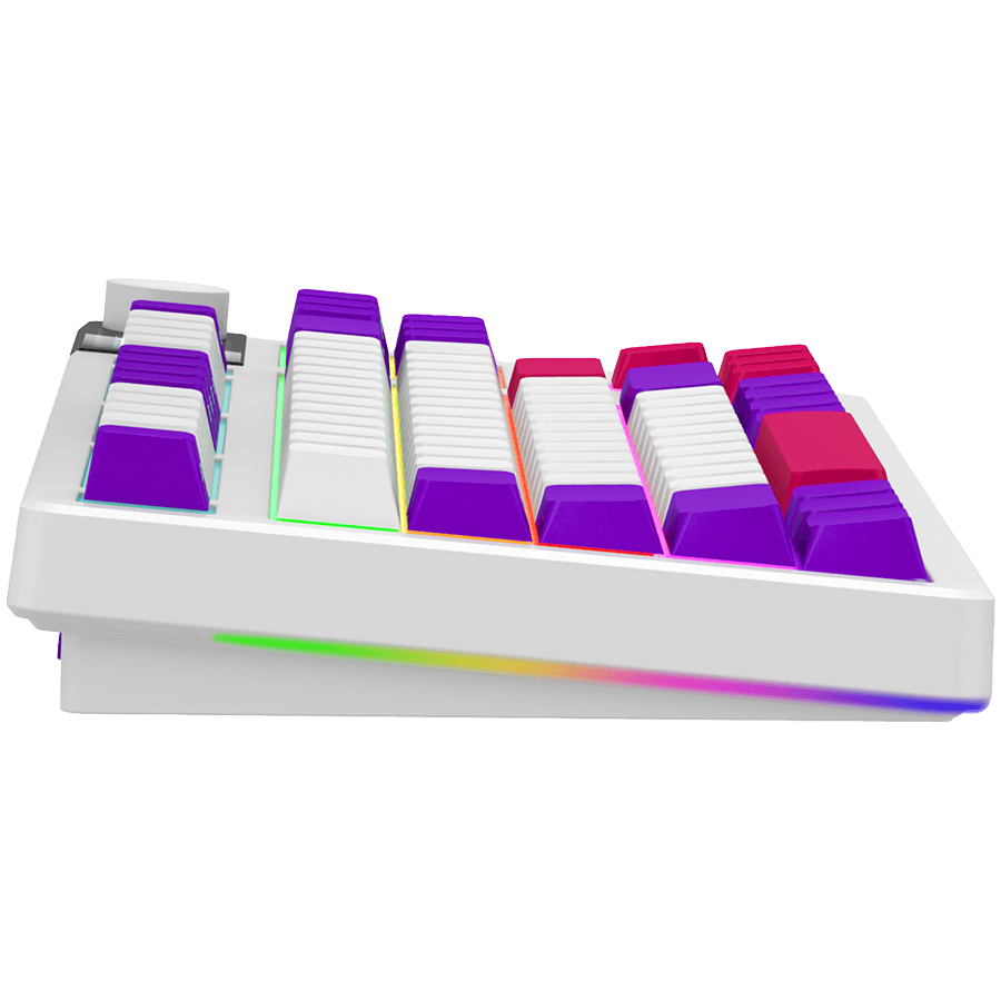 LORGAR KBP70TKLW, Wireless TKL Mechanical Gaming Keyboard Pro, White, EN/RU layout 4