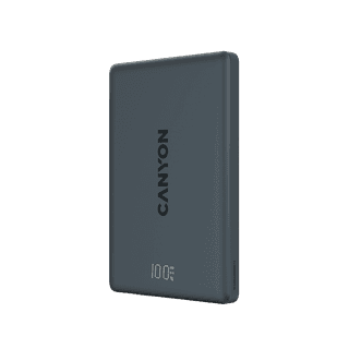 CANYON magnetic power bank OnPower 500 PD20W 5000mAh Aluminium Interstellar Black