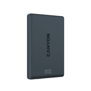 CANYON magnetic power bank OnPower 500 PD20W 5000mAh Aluminium Interstellar Black