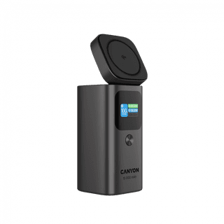 CANYON Qi2 magnetic power bank OnPower 150 15000mAh Aluminium Dark grey