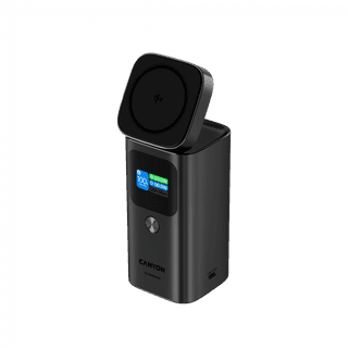 CANYON Qi2 magnetic power bank OnPower 150 15000mAh Aluminium Dark grey
