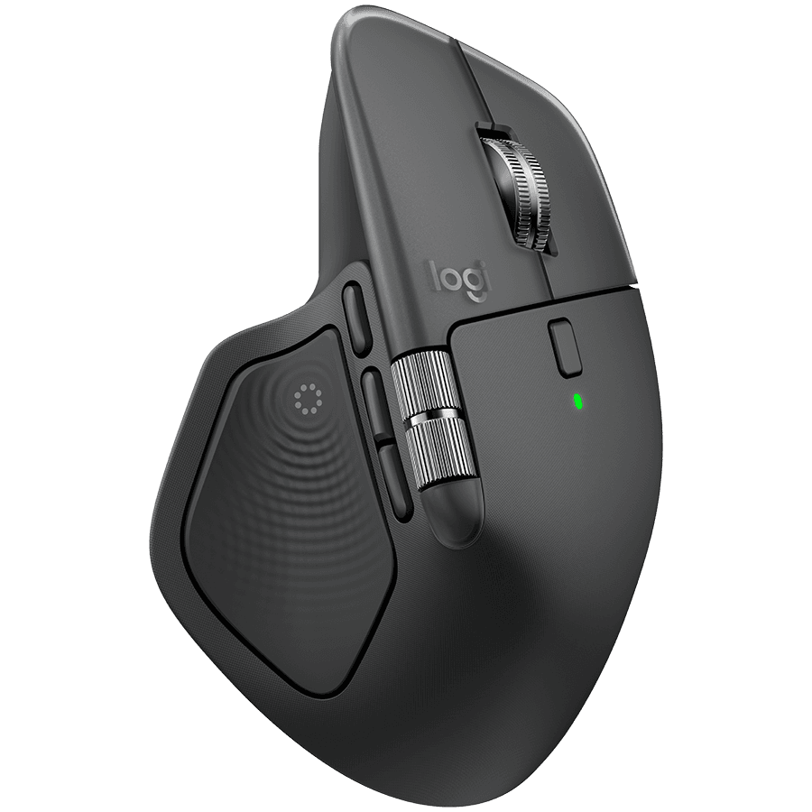 LOGITECH MX Master 4 Performance Wireless Mouse - GRAPHITE - 2.4GHZ/BT - EMEA28i-935 3