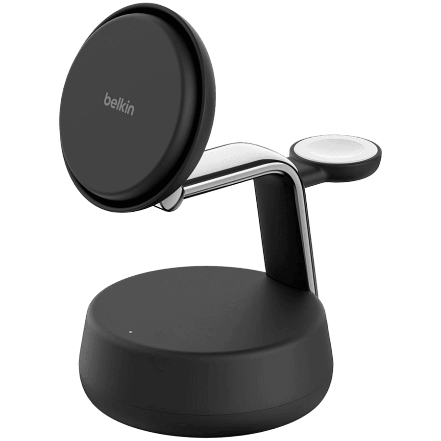BELKIN 25w QI2 3-IN-1 Wireless Charging Stand, Black 2