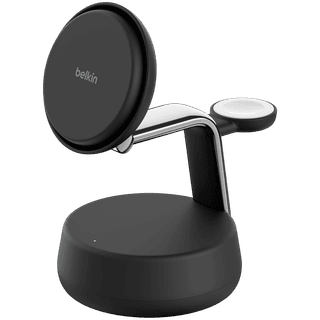 BELKIN 25w QI2 3-IN-1 Wireless Charging Stand, Black
