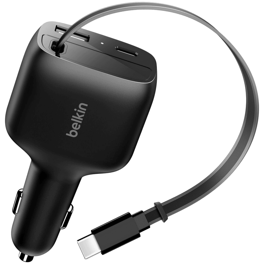 BELKIN 75w Car Charger with USB-C Cable 4