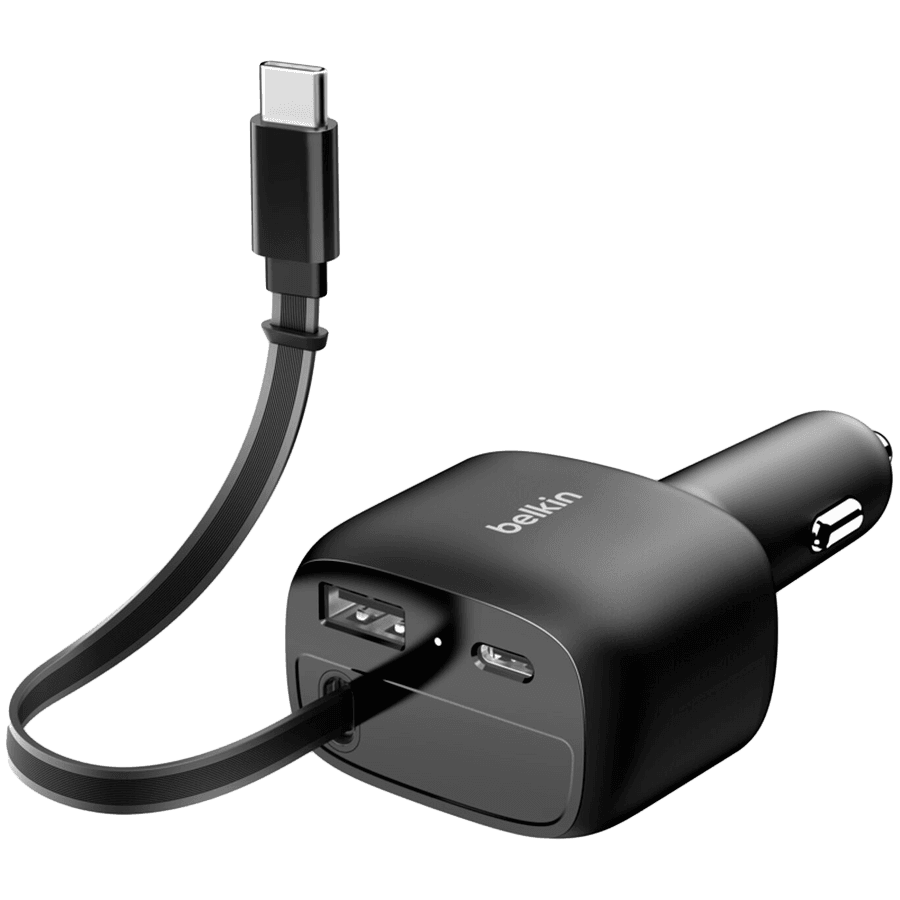 BELKIN 75w Car Charger with USB-C Cable 5