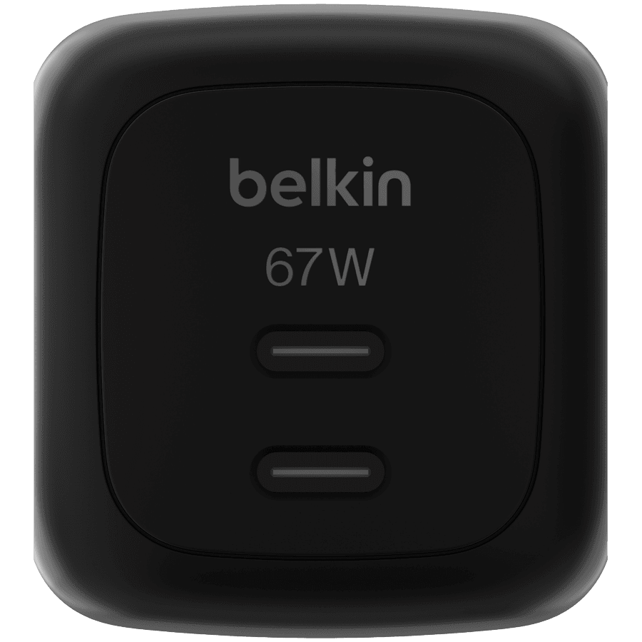 BELKIN 67w Dual USB-C PD wall Charger with PPS, Black 2