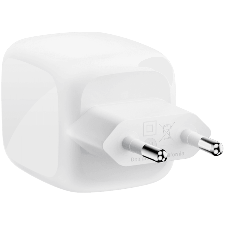 BELKIN 67w Dual USB-C PD wall Charger with PPS, White 4