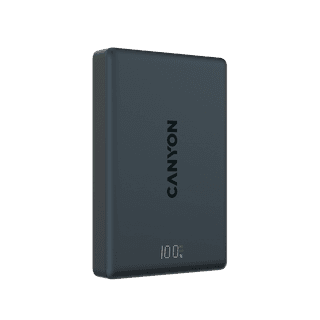 CANYON magnetic power bank OnPower 511 PD20W 10000mAh Aluminium Interstellar Black