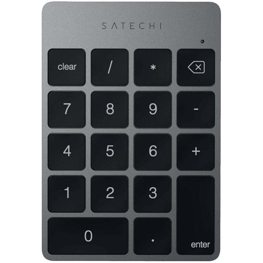 SATECHI Slim Wireless Keypad (Space Gray)