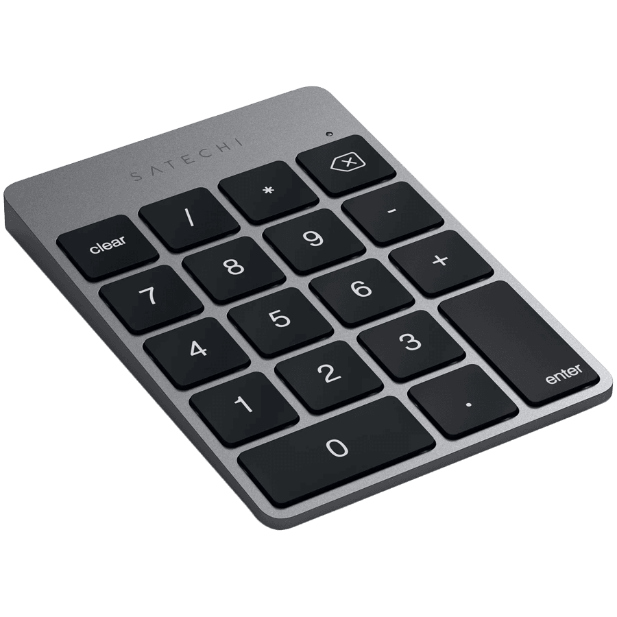SATECHI Slim Wireless Keypad (Space Gray) 2