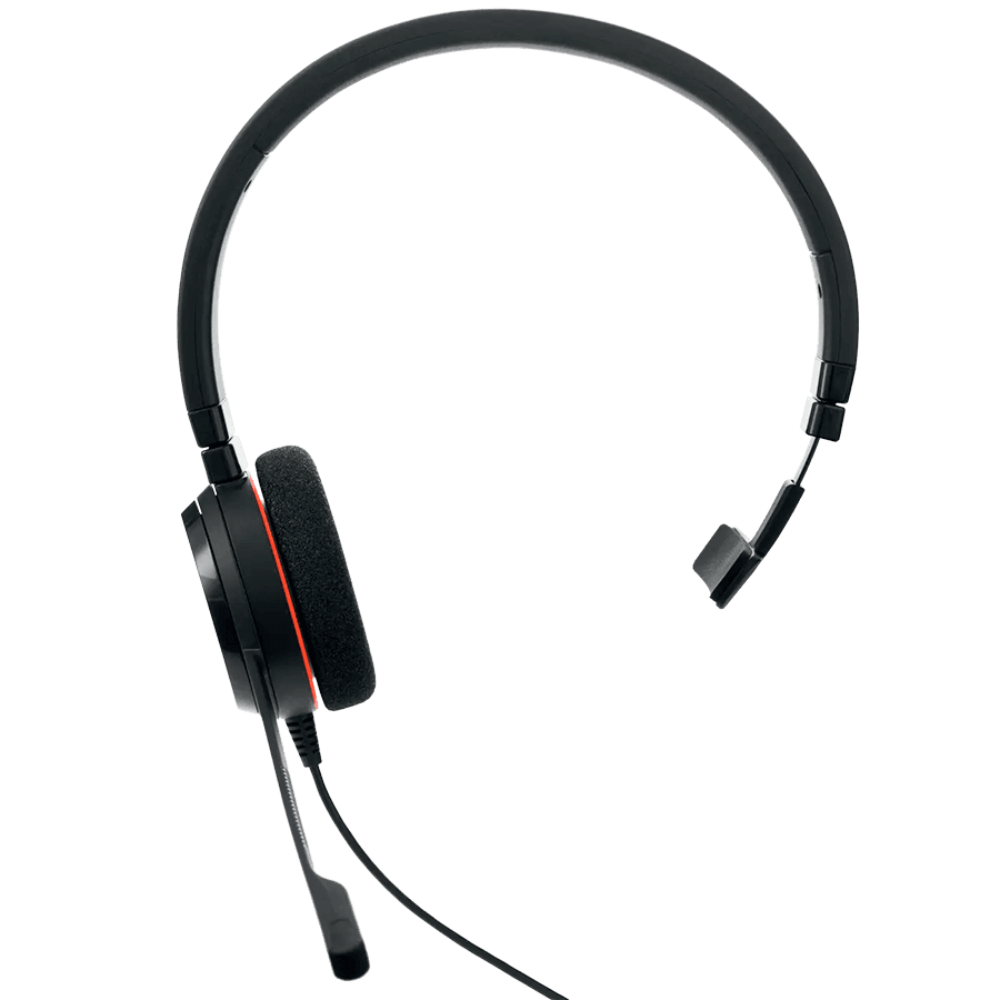 JABRA Evolve 20, Mono UC, USB C/A adapter