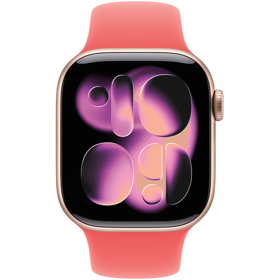 40mm Bright Guava Sport Band - S/M 3