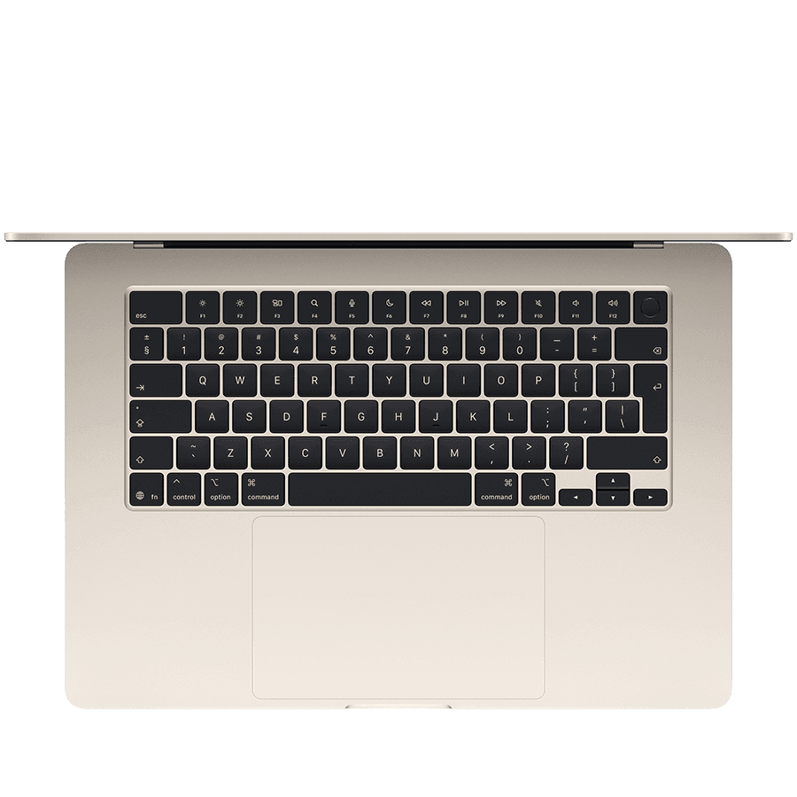 15-inch MacBook Air: Apple M5 chip with 10-core CPU and 10-core GPU, 24GB, 1TB SSD - Starlight 2