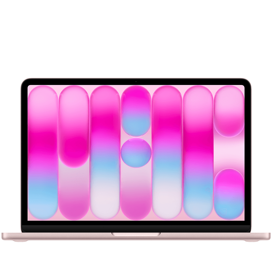 13-inch MacBook Neo: Apple A18 Pro chip with 6-core CPU and 5-core GPU, 8GB, 512GB SSD, Touch ID - Blush