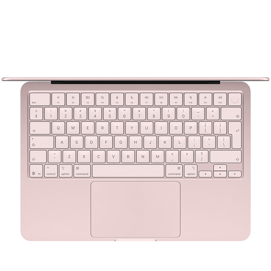13-inch MacBook Neo: Apple A18 Pro chip with 6-core CPU and 5-core GPU, 8GB, 512GB SSD, Touch ID - Blush 2