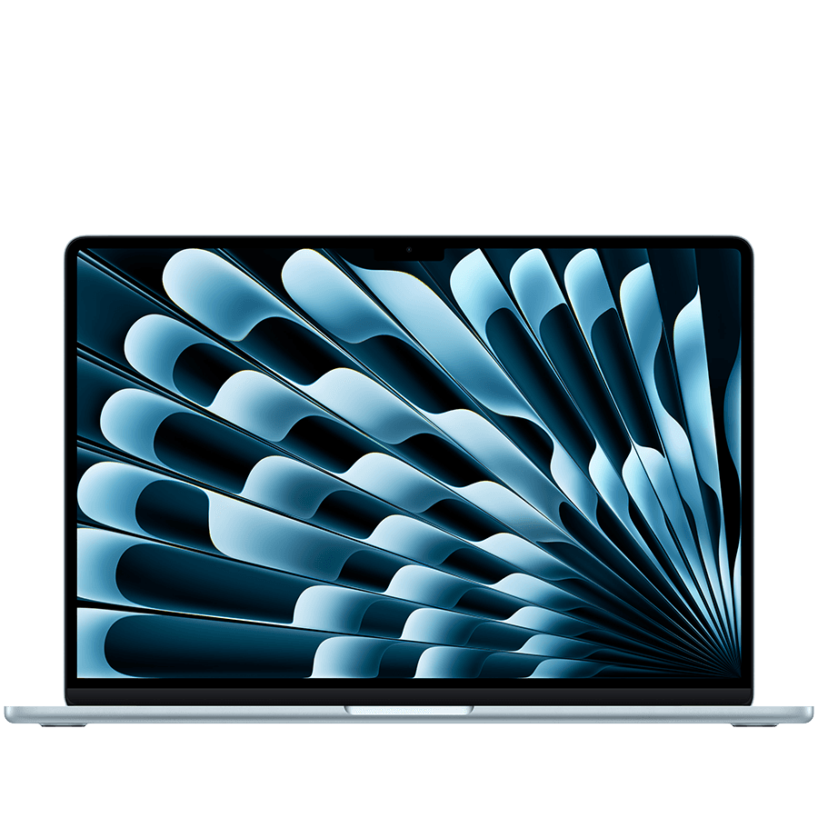 15-inch MacBook Air: Apple M5 chip with 10-core CPU and 10-core GPU, 16GB, 1TB SSD - Sky Blue