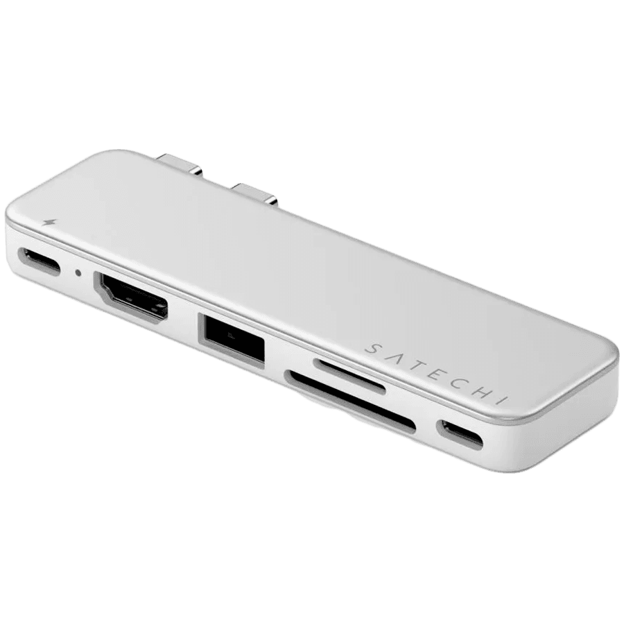 Satechi USB-C Snap Hub - Silver