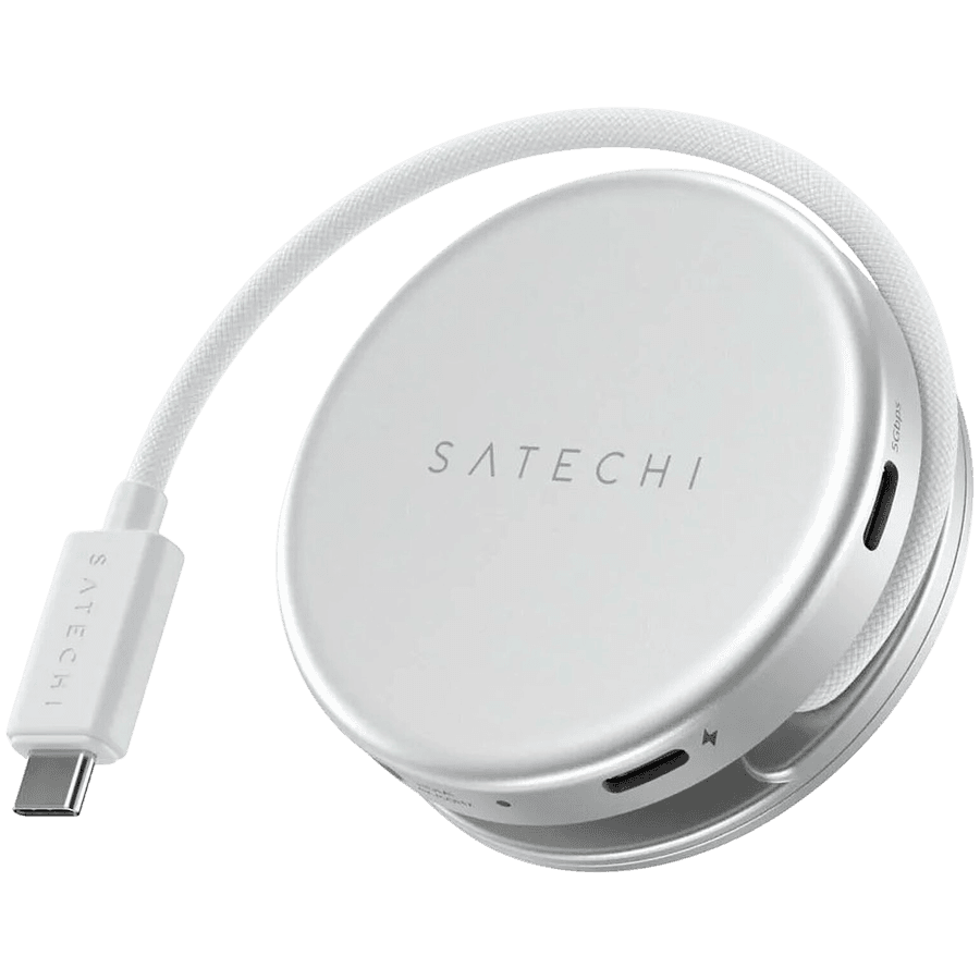 Satechi OntheGo 5-in-1 Multiport Adapter - Silver