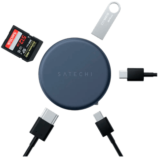 Satechi OntheGo 5-in-1 Multiport Adapter - Indigo