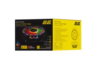 2E GAMING CPU cooler Air Cool AC120ZP RGB LGA1700, 1200, 115x, 775, AM5, AM4, AM3, AM3+, AM2, AM2+, FM2, FM1 4pin RGB TDP 95W - 8