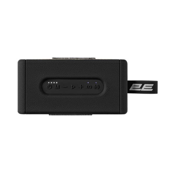Portable Speaker 2E SoundLegend Mini 40W, BT 5.3, TWS, FLAC, MP3, WAV, EQ, Power Bank, IPX6, Black