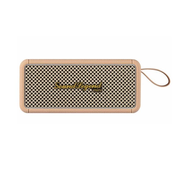 Portable Speaker 2E SoundLegend Mini 40W, BT 5.3, TWS, FLAC, MP3, WAV, EQ, Power Bank, IPX6, Brown