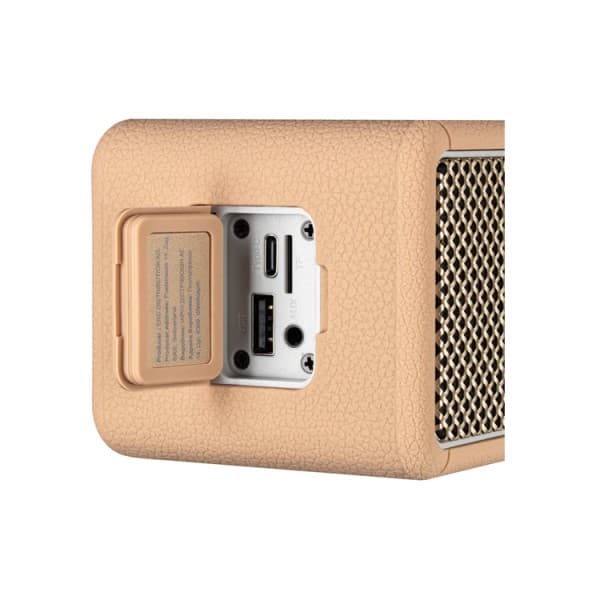 Portable Speaker 2E SoundLegend Mini 40W, BT 5.3, TWS, FLAC, MP3, WAV, EQ, Power Bank, IPX6, Brown