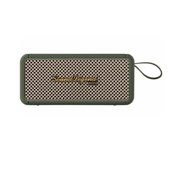 Portable Speaker 2E SoundLegend Mini 40W, BT 5.3, TWS, FLAC, MP3, WAV, EQ, Power Bank, IPX6, Green