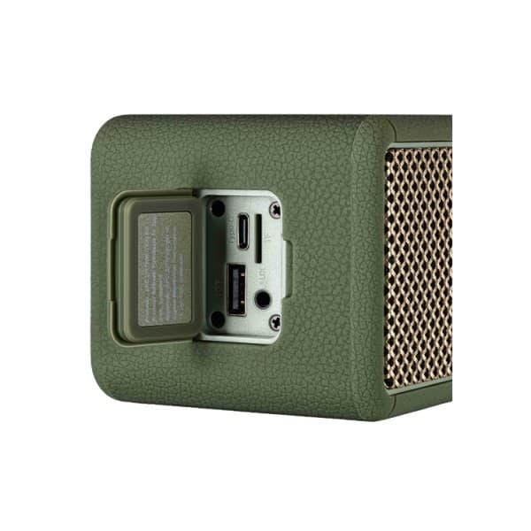 Portable Speaker 2E SoundLegend Mini 40W, BT 5.3, TWS, FLAC, MP3, WAV, EQ, Power Bank, IPX6, Green