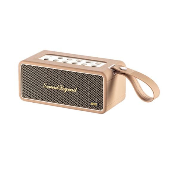 Portable Speaker 2E SoundLegend 80W, BT 5.3, TWS, FLAC, MP3, WAV, EQ, Power Bank, IPX6, RGB, Brown