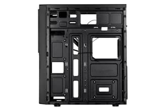 2E PC case Alfa E130 without PSU, 2xUSB3.0, 1xUSB2.0, 1x80mm, VGA 320mm, ATX, black