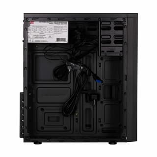 2E PC case Alfa E185-400 with PSU 2E ATX400W, 1xUSB3.0, 2xUSB2.0, VGA 310mm, ATX, black