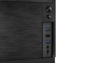 2E PC case Alfa E190-3U without PSU, 2xUSB3.0, 1xUSB2.0, VGA 320mm, ATX, black