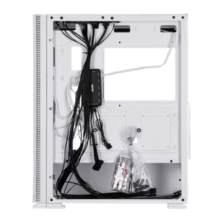 2E Gaming Computer case Virtus Neo G3301N, without PSU, 2xUSB 3.0, 1xUSB 2.0, 3x140mm ARGB, 1x120mm ARGB, controller with remote, TG Side Panel, ATX, Black