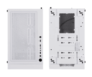 2E GAMING PC case Virtus Neo G3301NW without PSU, 2xUSB3.0, 1xUSB2.0, 3x140mm ARGB, 1x120mm ARGB, VGA 340mm, LCS ready, controller with remote, TG Side Panel, ATX, white