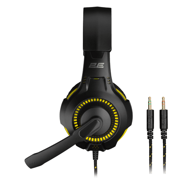 2E GAMING Headset HG300 LED 3.5mm Black